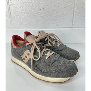Saucony DXN Lodge Pack Gray Wool Trainer Sneaker / Men's 10